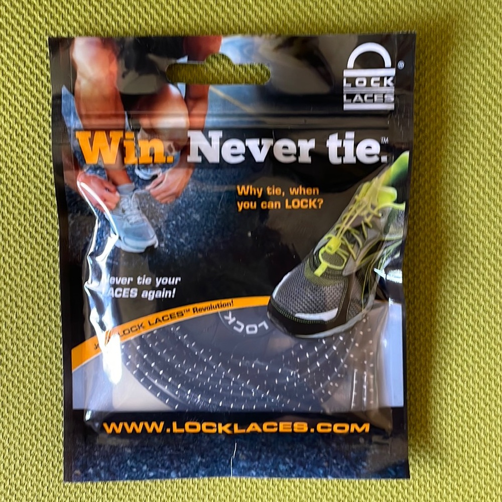 New- Lock Laces - Never Tie